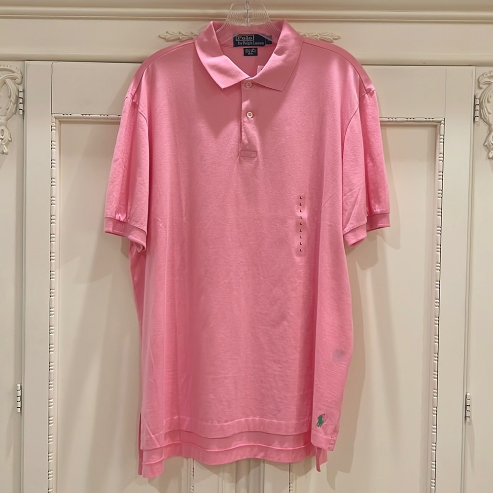 Polo by Ralph Lauren Pima Cotton Polo - Caribe Pink
